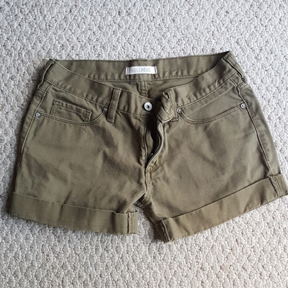 Olive Green Shorts